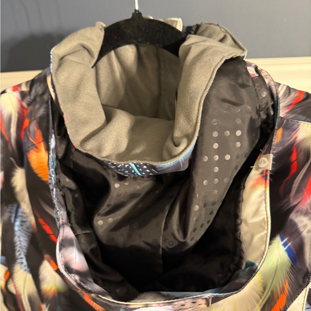 Roxy Multicolor Feather Print Ski Jacket - image 6